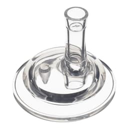 Соска на поильник M&B, антиколиковая, широкое горло Ø50 мм, мягкая трубочка, от 9 мес., быстрый поток