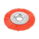 Щетка нейлоновая для УШМ ТУНДРА, плоская, посадка 22 мм, 125 мм