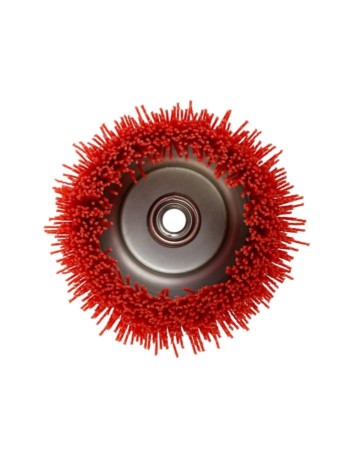 Щетка нейлоновая для УШМ ТУНДРА, «чашка», М14, 125 мм