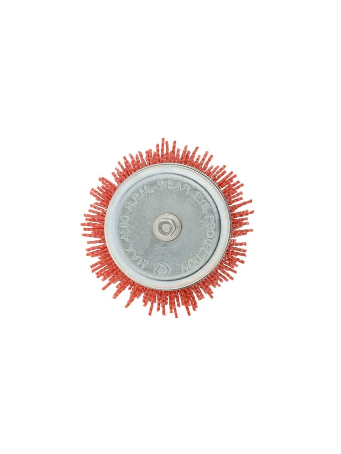Щетка нейлоновая для дрели ТУНДРА, со шпилькой, «чашка», 75 мм