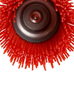 Щетка нейлоновая для дрели ТУНДРА, со шпилькой, «чашка», 75 мм