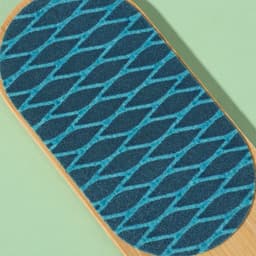 Пилка для пяток BAMBOO, наждачная, двусторонняя, с подвесом, 18 см, бамбуковая