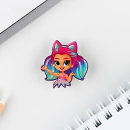 Значок с наклейками «Самой милой принцессе», 6.5 х 9 см