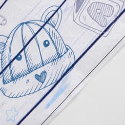 Фотофон для съёмок, винил «Для новорожденных. Голубой», 120×80 см