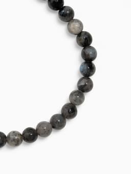 Набор браслетов из бусин «Лабрадор и Яшма», 2 шт. шар №6