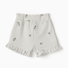 Шорты с рюшами «Крошка Я» Я Olives, рост 62-68, молочные