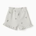 Шорты с рюшами «Крошка Я» Я Olives, рост 62-68, молочные