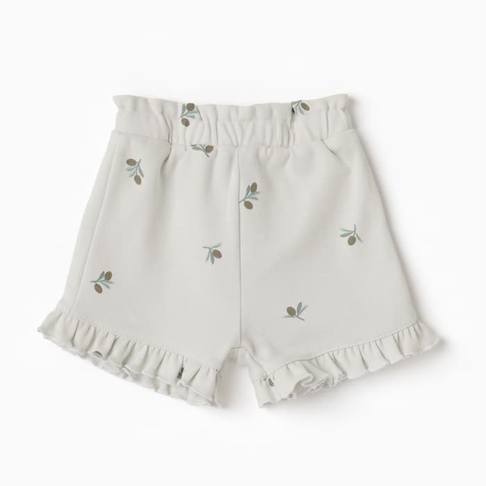 Шорты с рюшами «Крошка Я» Я Olives, рост 62-68, молочные