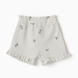 Шорты с рюшами «Крошка Я» Я Olives, рост 62-68, молочные