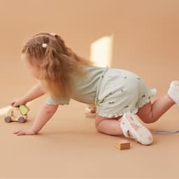 Шорты с рюшами «Крошка Я» Я Olives, рост 62-68, молочные