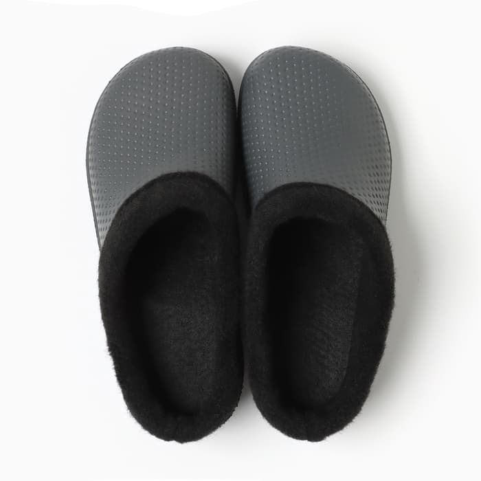 Сабо утепленные, размер 40-41, серые