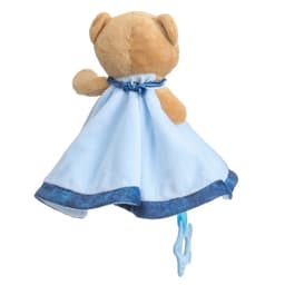 Комфортер - игрушка для сна новорожденных, M&B «Мишка», погремушка, голубой