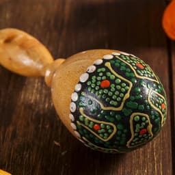 Сувенирный музыкальный инструмент «Маракас» 12×5×5 см МИКС цветов