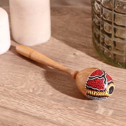 Сувенирный музыкальный инструмент «Маракас», 21×5×5 см, МИКС