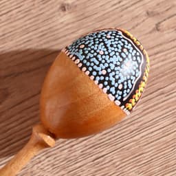 Сувенирный музыкальный инструмент «Маракас», 21×5×5 см, МИКС