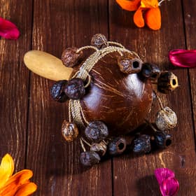 Сувенирный музыкальный инструмент «Маракас» 24×16×16 см