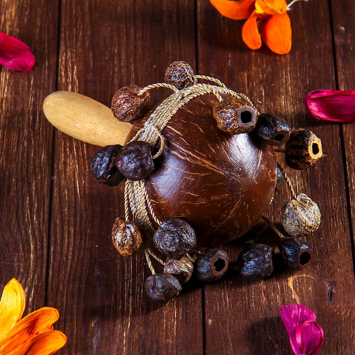 Сувенирный музыкальный инструмент «Маракас» 24×16×16 см