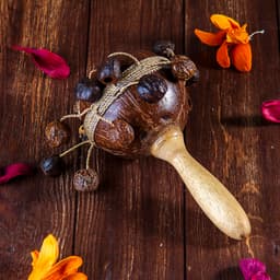 Сувенирный музыкальный инструмент «Маракас» 24×16×16 см