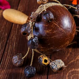 Сувенирный музыкальный инструмент «Маракас» 24×16×16 см