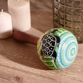 Сувенирный музыкальный инструмент «Маракас» 11×22×11 см МИКС цветов