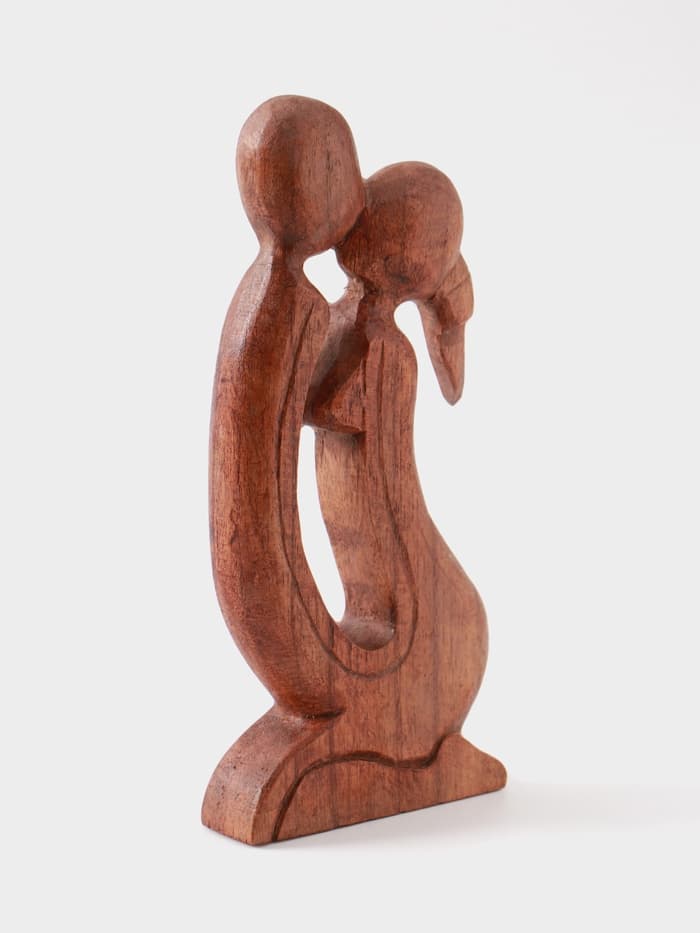 Статуэтка «Нежность», 19.5×11×3.5 см, дерево