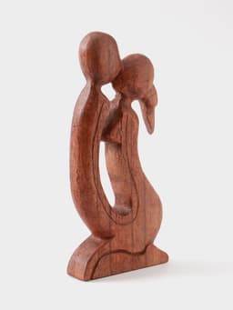 Статуэтка «Нежность», 19.5×11×3.5 см, дерево