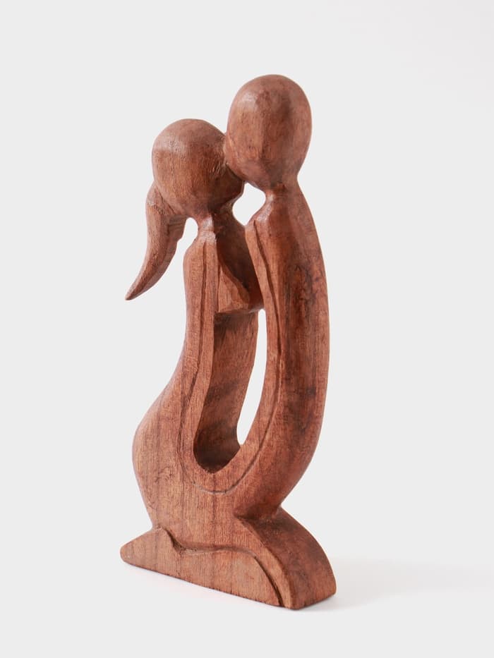 Статуэтка «Нежность», 19.5×11×3.5 см, дерево