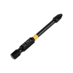 Бита ТУНДРА ПРОФИ, Torsion, сталь S2, PH2×65 мм, пластиковый кейс по 10 шт.