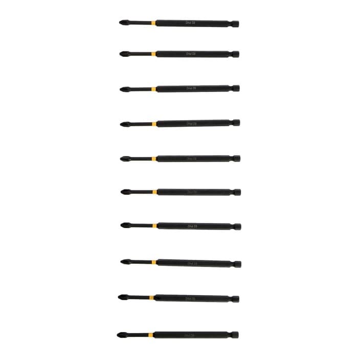 Бита ТУНДРА ПРОФИ, Torsion, сталь S2, PH2×127 мм, пластиковый кейс по 10 шт.