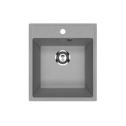 Мойка кухонная из камня Uperwood ECON UPD-404, 003, прямоугольная, цвет 003 серая матовая