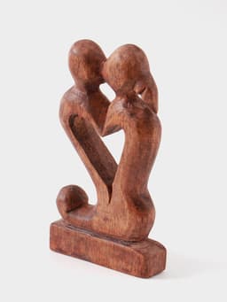 Сувенир «Поцелуй», 15×9×3.5 см, дерево