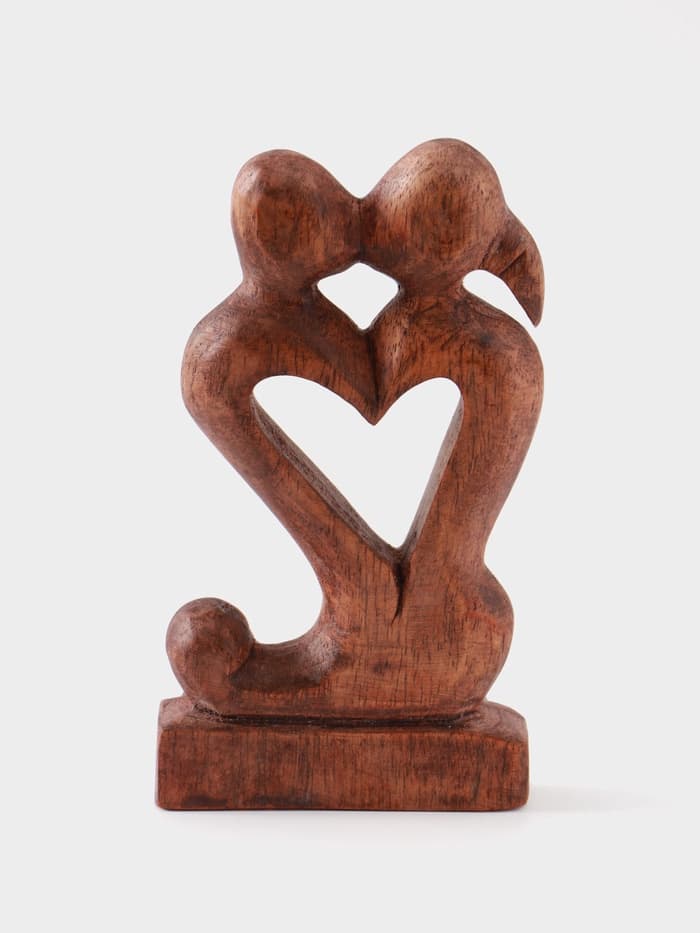 Сувенир «Поцелуй», 15×9×3.5 см, дерево
