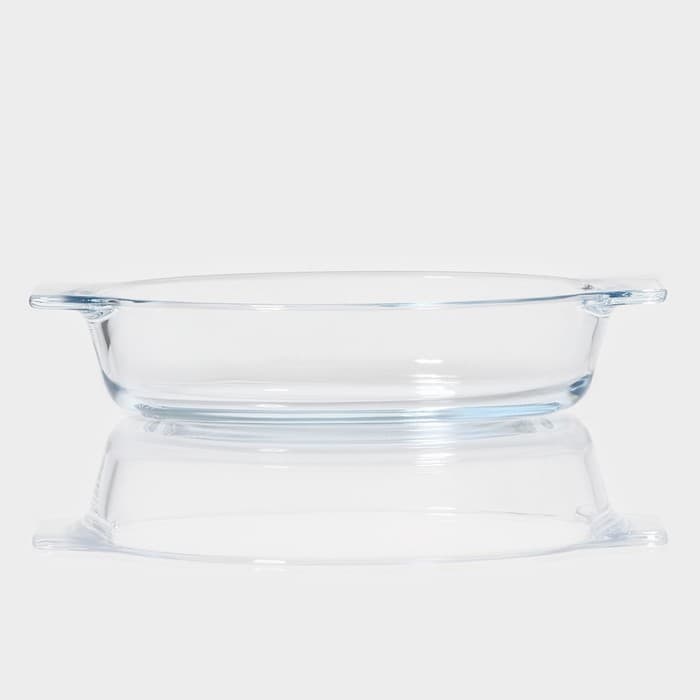 Форма для запекания из жаропрочного стекла с ручками Доляна «Лазанья», 400 мл, 20×11.5×4 см