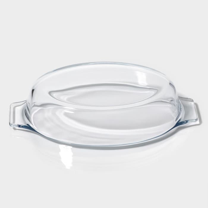 Форма для запекания из жаропрочного стекла с ручками Доляна «Лазанья», 400 мл, 20×11.5×4 см