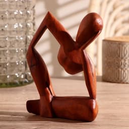 Сувенир «Думающий человек», 18×13×3 см, дерево