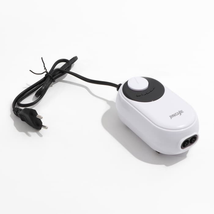 Компрессор воздушный JINGYE YE-621, бесшумный, с регулировкой мощности, 2×3.4 л/мин, 5 Вт