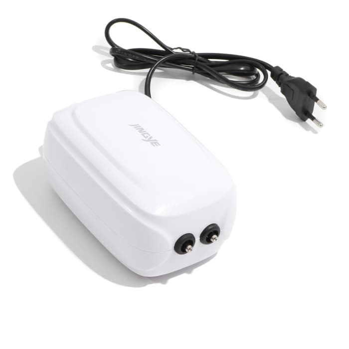 Компрессор воздушный JINGYE YE-823, бесшумный, с регулировкой мощности, 2×4.5 л/мин, 12 Вт