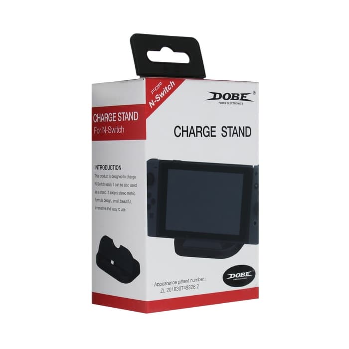 Зарядная станция для Nintendo Switch, Dobe TNS-855, чёрная