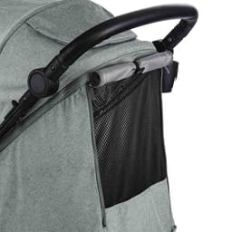 Коляска прогулочная детская MAXIMA (INDIGO), съемный бампер, зелёная