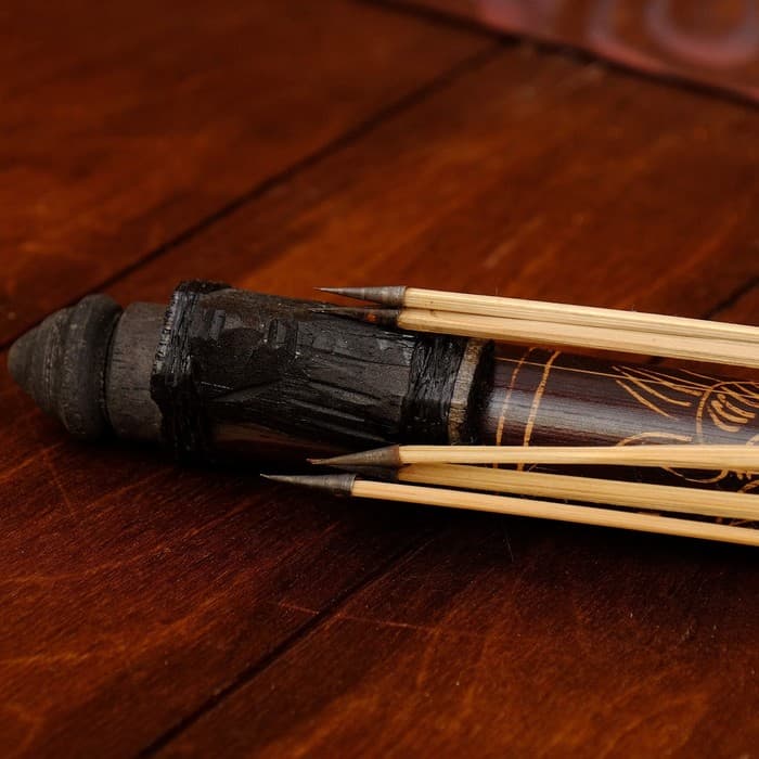 Сувенирное оружие сарбакан «Ловушка» 106×8×3 см