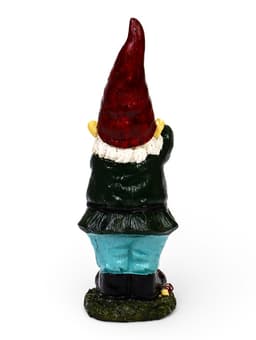 Садовая фигура из полистоуна «Гном фотограф», 10×10×27 см