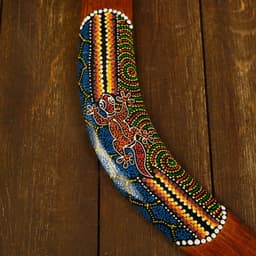 Сувенир Бумеранг «Цветная волна», 50×6×1 см