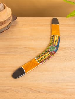 Сувенир Бумеранг «Цветная волна», 50×6×1 см