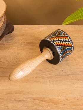 Сувенирный музыкальный инструмент Маракас «Энергия», 7.5×7.5×18 см