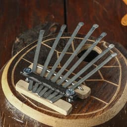 Сувенирный музыкальный инструмент Калимба «Черепаха» 23×18×7 см