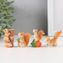 Фигурка полистоун «Озорная белочка», 2×5×4 см, МИКС