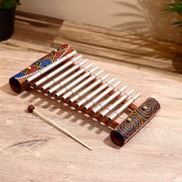 Сувенирный музыкальный инструмент «Ксилофон» МИКС 33.5×19.5×6 см