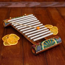 Сувенирный музыкальный инструмент «Ксилофон» МИКС 33.5×19.5×6 см