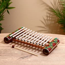 Сувенирный музыкальный инструмент «Ксилофон» МИКС 33.5×19.5×6 см