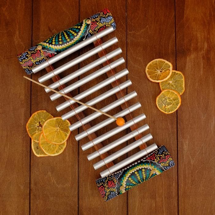 Сувенирный музыкальный инструмент «Ксилофон» МИКС 33.5×19.5×6 см